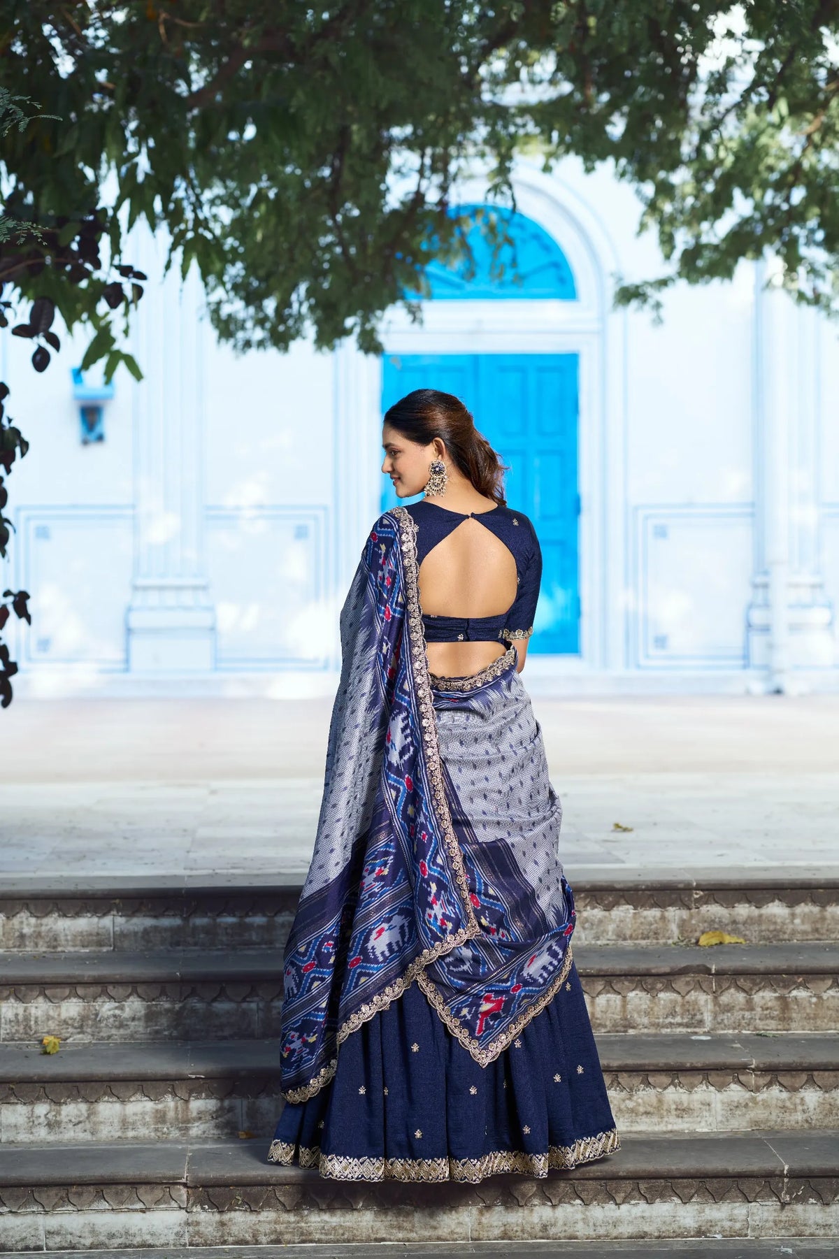 navy vichitra back